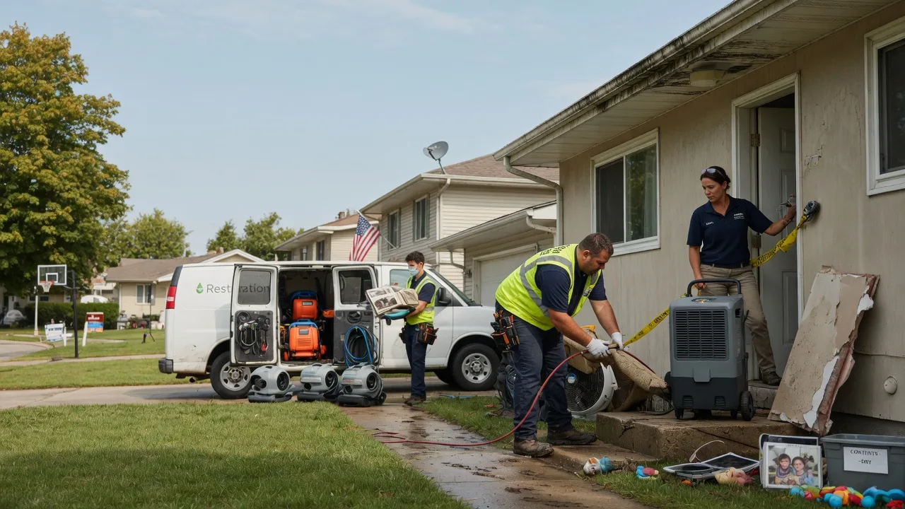 Water Damage Restoration in Concord, IL near me